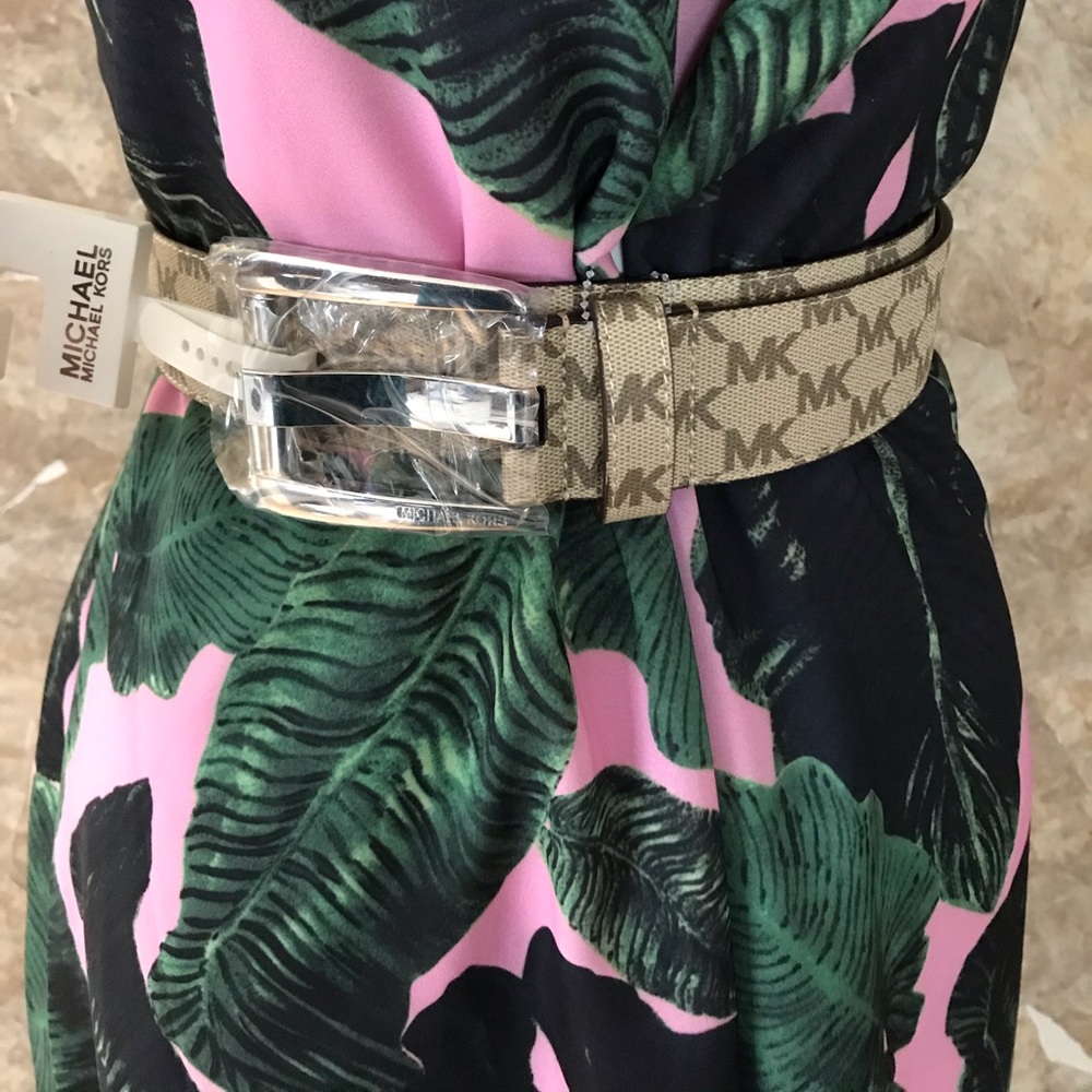 Michael Kors Signature Logo Belt